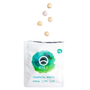 Rise - Mints ~ 500mg Macrodose 4 Tropical mint 500mg 2