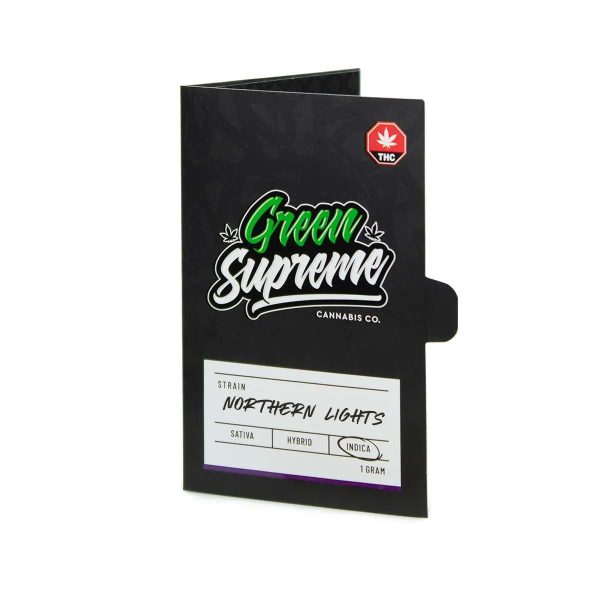 Green Supreme Northern Lights Shatter