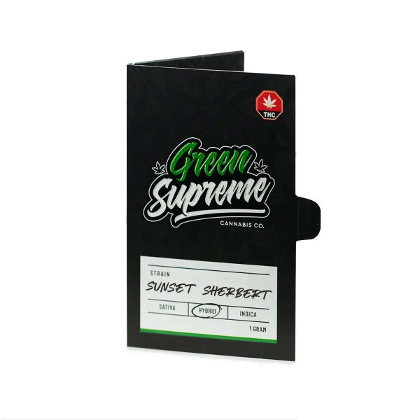 Green Supreme Sunset Sherbert Shatter