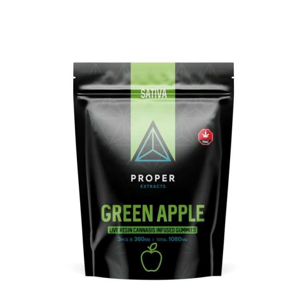 Proper Extracts Sativa Green Apple Gummies 768x768 1